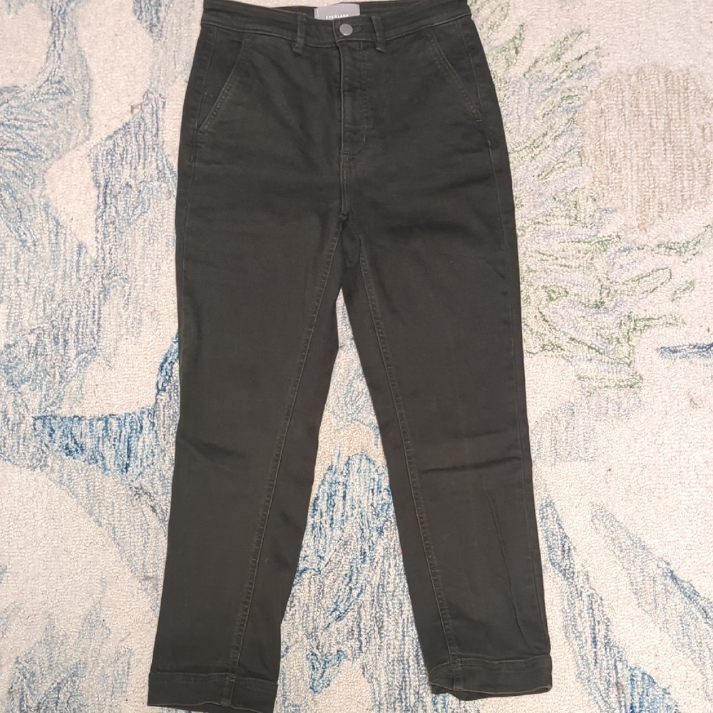 Everlane Slim Leg Crop Pant